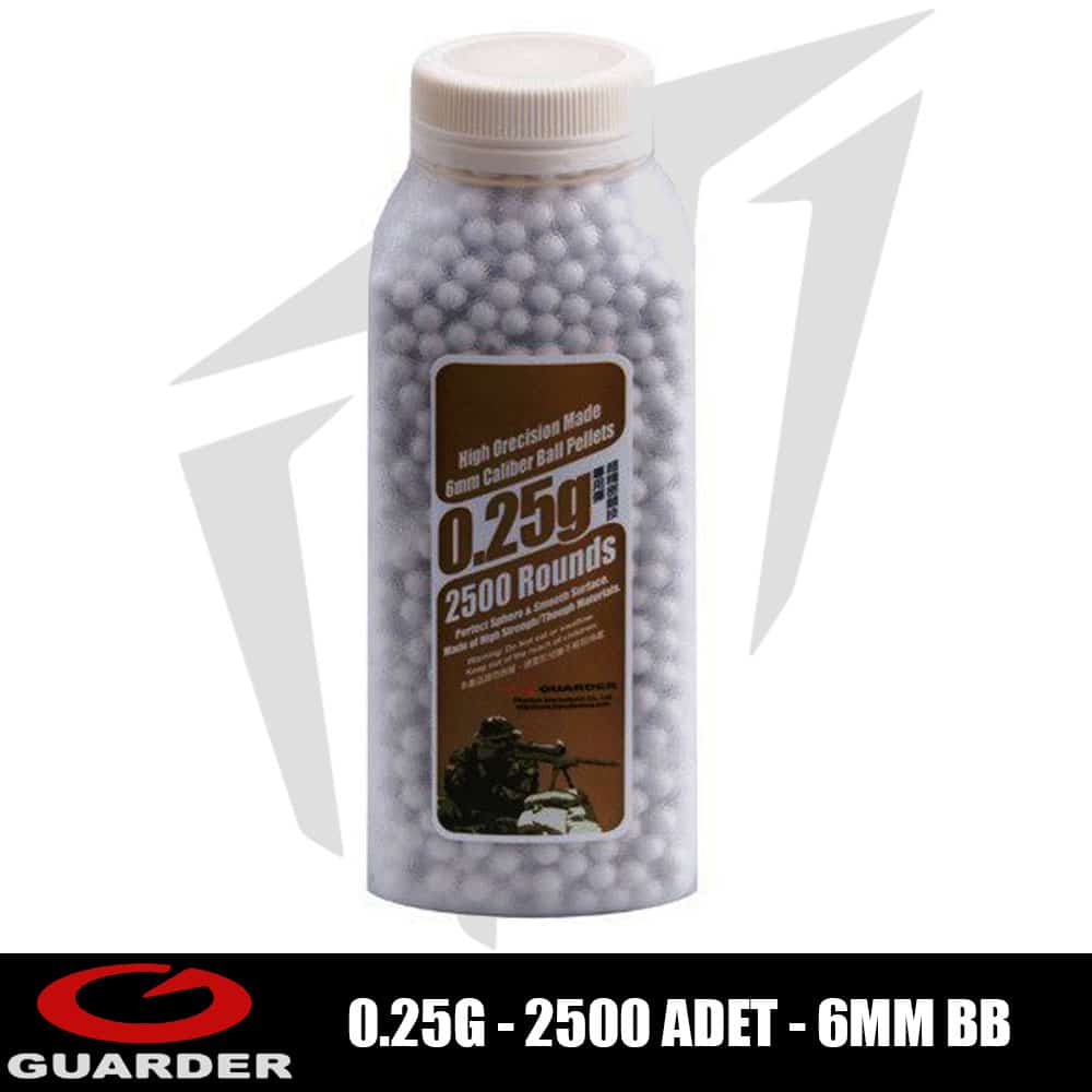 Guarder Airsoft BB 0.25g 2500 Adet
