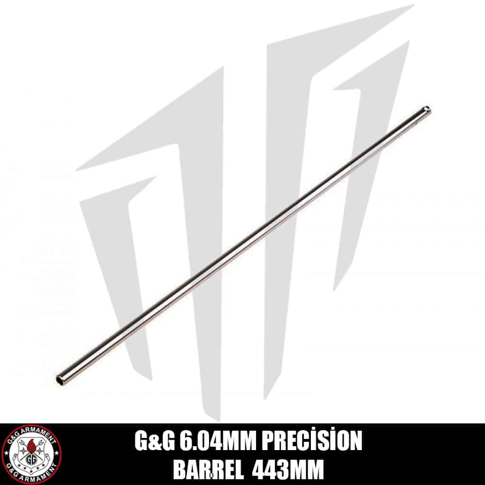 G&G 6.04mm Hassas Airsoft İç Namlu – 443mm