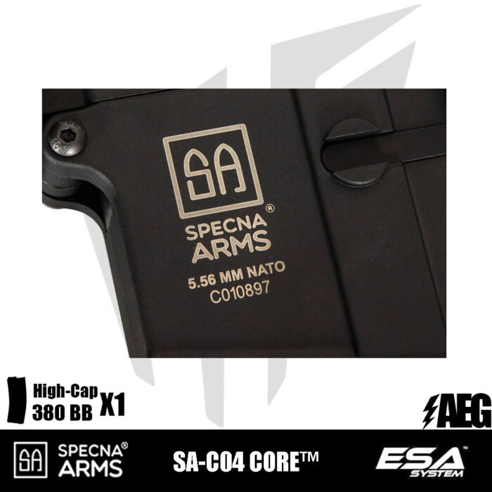 Specna Arms SA-C04 CORE Karabina Airsoft Tüfeği – Siyah