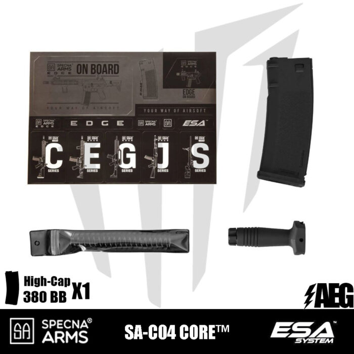 Specna Arms SA-C04 CORE Karabina Airsoft Tüfeği – Siyah