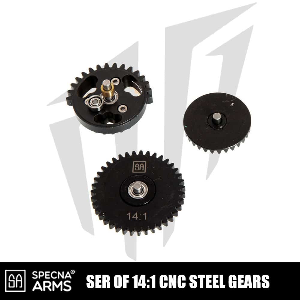 Specna Arms CNC 14:1 Çelik Dişli Seti Specna Arms CNC 14:1 Çelik Dişli Seti