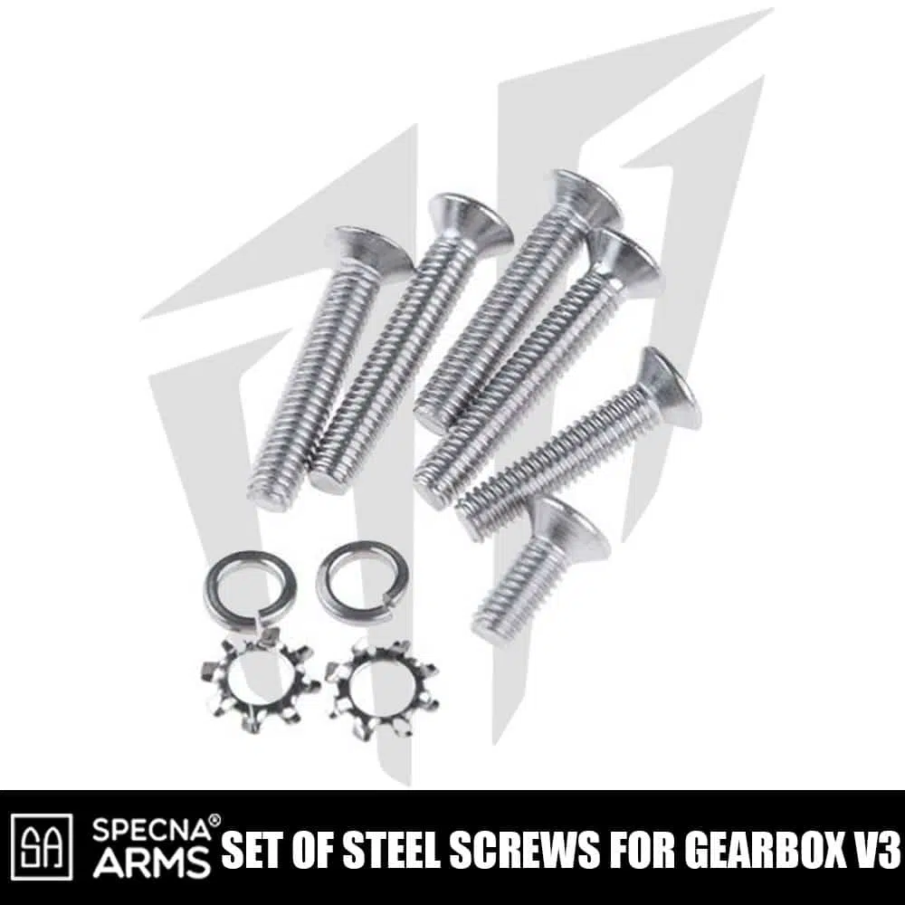 Specna Arms Gearbox V3 Çelik Vida Seti