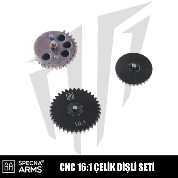 Specna Arms CNC 16:1 Çelik Dişli Seti