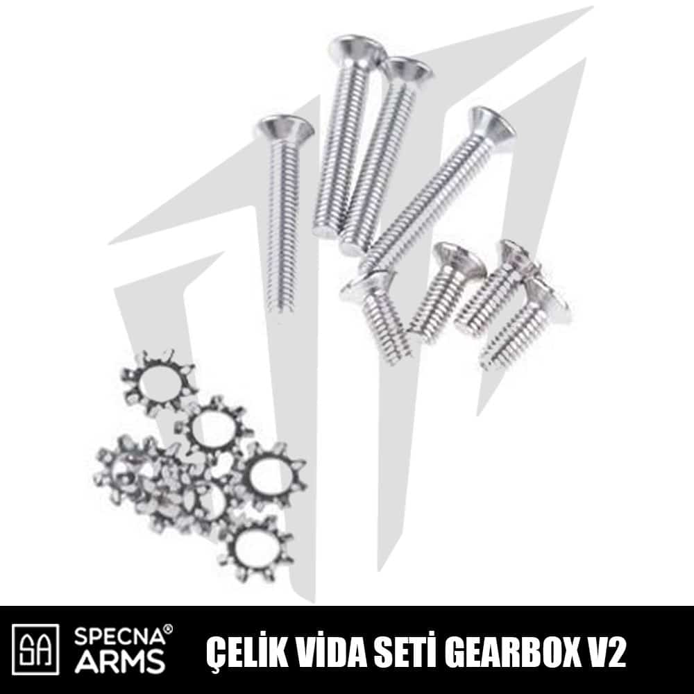 Specna Arms Gearbox V2 Çelik Vida Seti