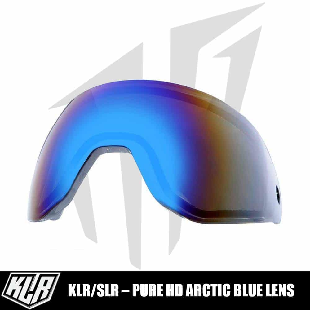 KLR / SLR – Pure HD Arctic Mavi Paintball Maske Lensi