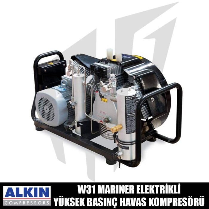 Alkın Kompresör W31 Mariner Elektrikli Yüksek Basınç Hava Kompresörü