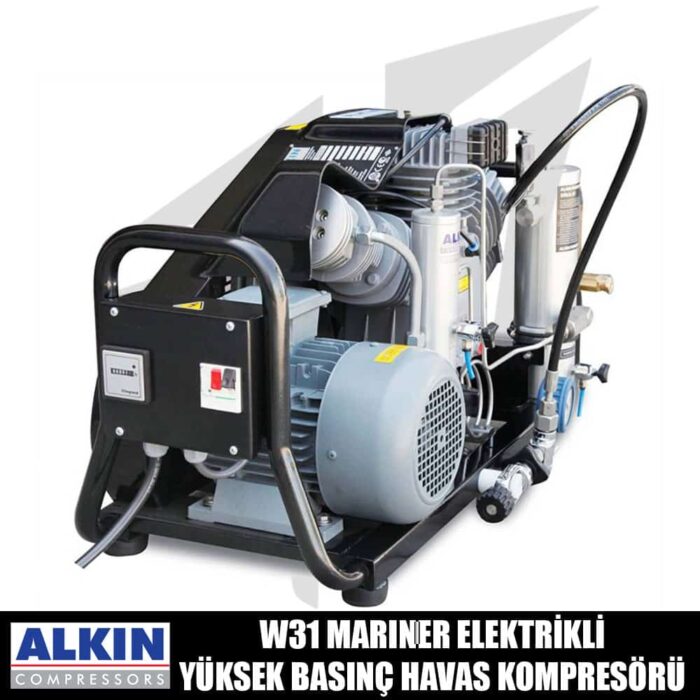 Alkın Kompresör W31 Mariner Elektrikli Yüksek Basınç Hava Kompresörü