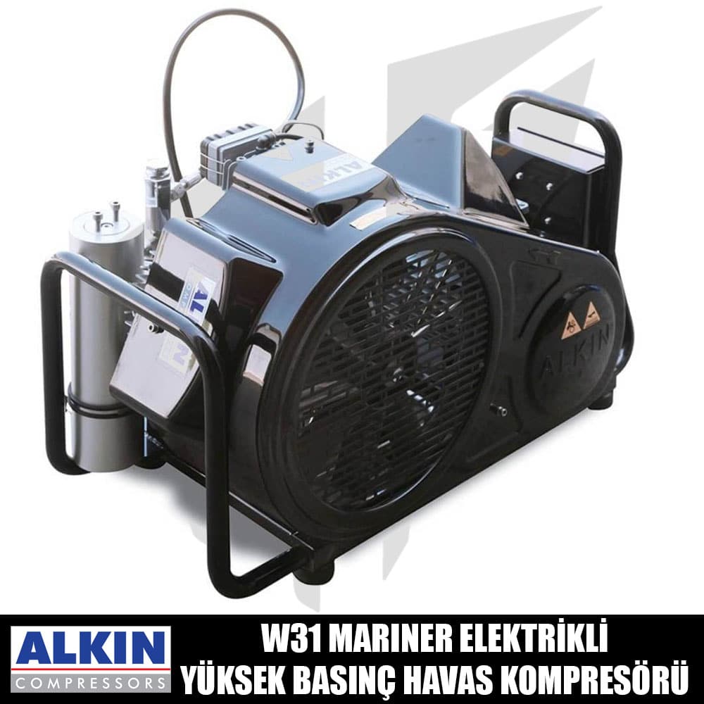 Alkın Kompresör W31 Mariner Elektrikli Yüksek Basınç Hava Kompresörü