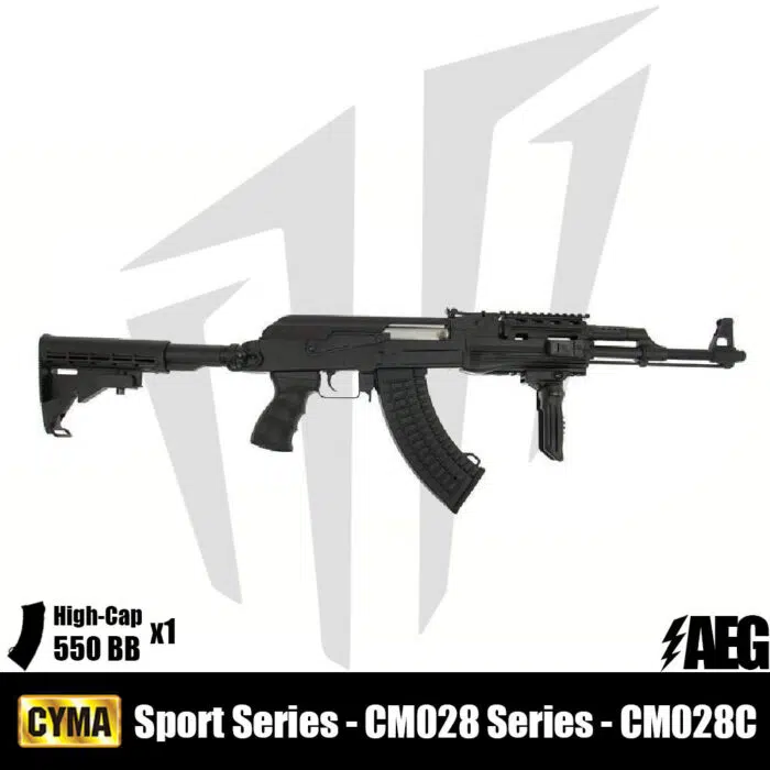 Cyma CM028C Tactical Airsoft Tüfeği Siyah