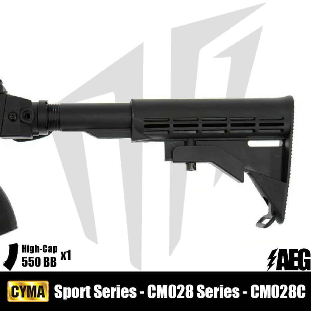 Cyma CM028C Tactical Airsoft Tüfeği Siyah Cyma CM028C Tactical Airsoft Tüfeği Siyah