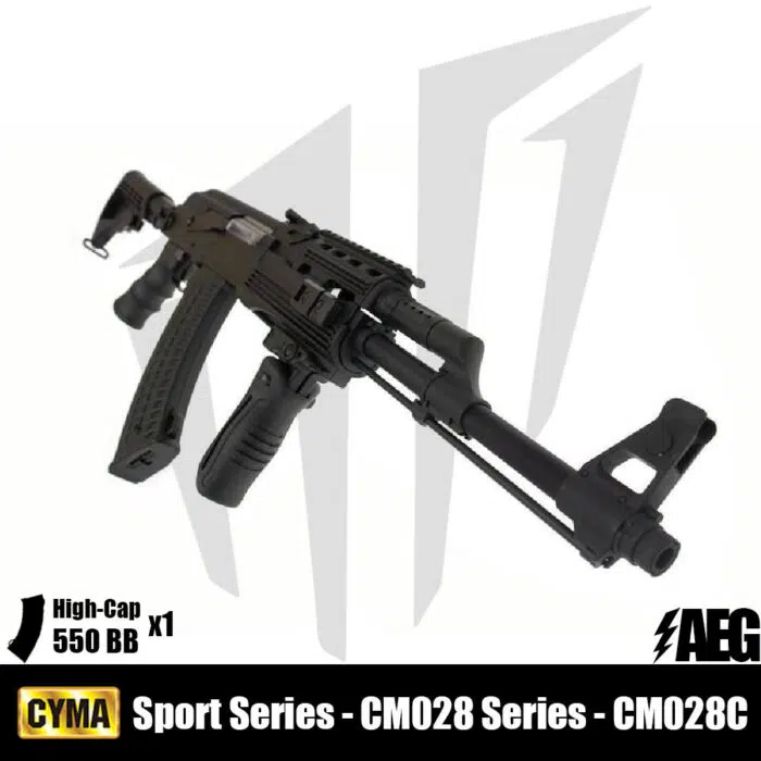 Cyma CM028C Tactical Airsoft Tüfeği Siyah
