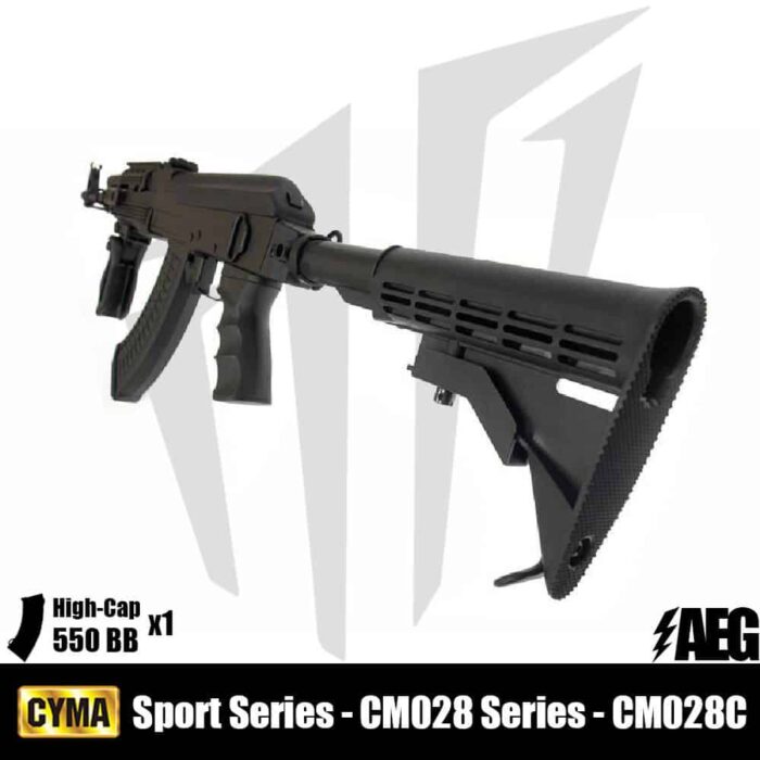 Cyma CM028C Tactical Airsoft Tüfeği Siyah