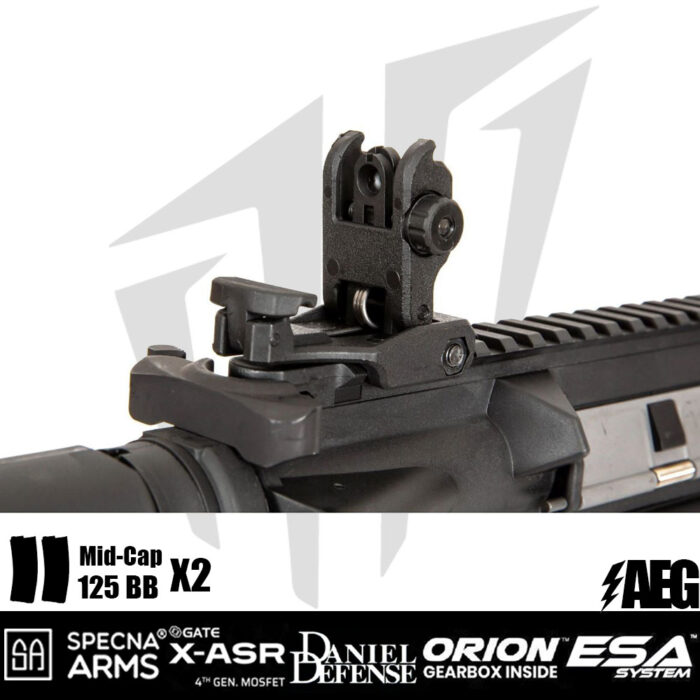 Specna Arms Daniel Defense® MK18 SA-E19 EDGE Airsoft Tüfeği – Siyah