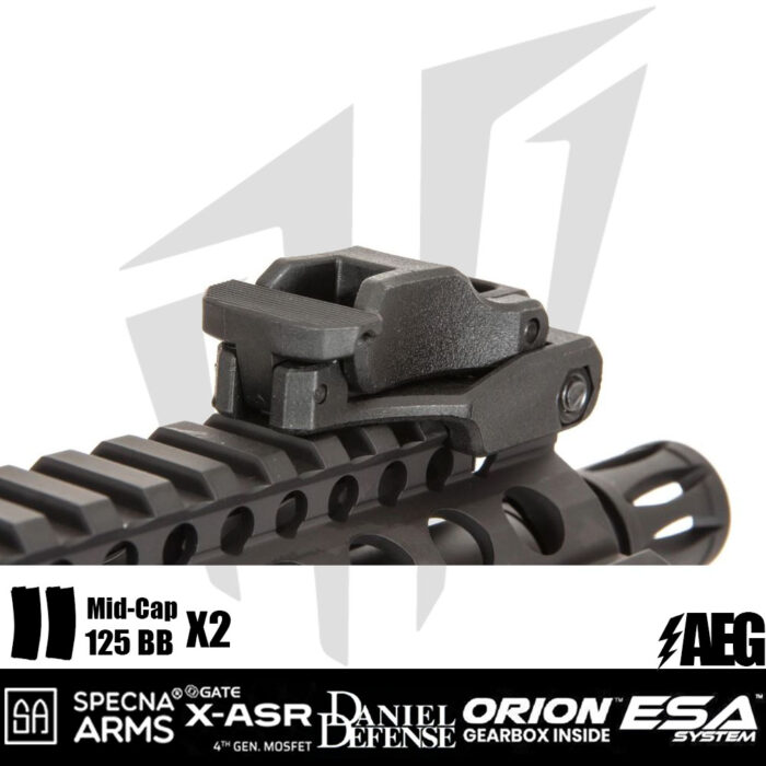 Specna Arms Daniel Defense® MK18 SA-E19 EDGE Airsoft Tüfeği – Siyah