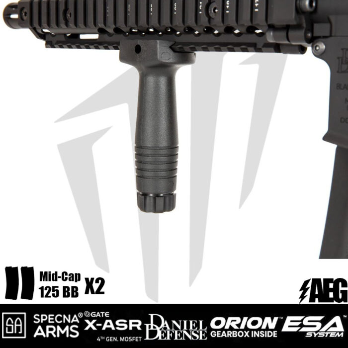 Specna Arms Daniel Defense® MK18 SA-E19 EDGE Airsoft Tüfeği – Siyah