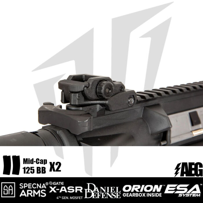 Specna Arms Daniel Defense® MK18 SA-E19 EDGE Airsoft Tüfeği – Siyah