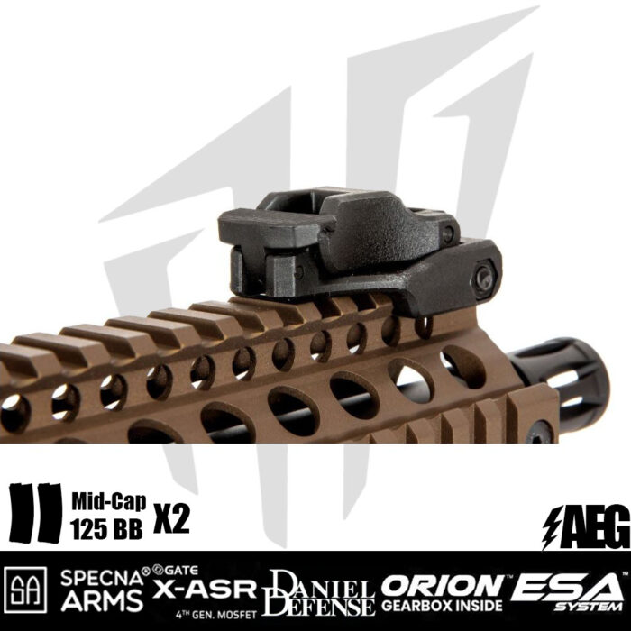 Specna Arms Daniel Defense® MK18 SA-E19 EDGE Airsoft Tüfeği – Bronz