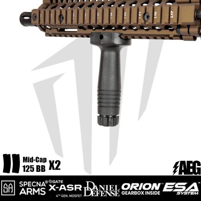 Specna Arms Daniel Defense® MK18 SA-E19 EDGE Airsoft Tüfeği – Bronz