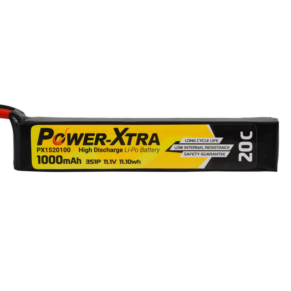 Power-Xtra PX1520100 -3S1P- 11.1V 1000 mAh Li-Polymer Pil -20C