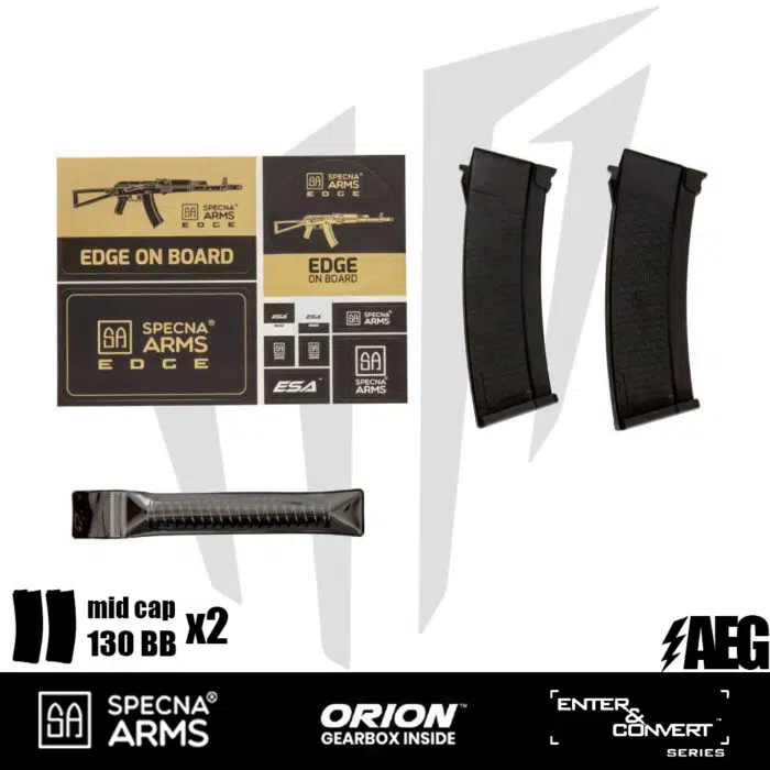 Specna Arms SA-J10 EDGE AK Airsoft Tüfeği Siyah