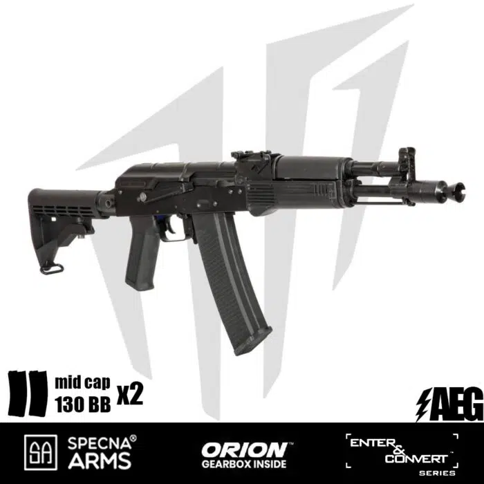 Specna Arms SA-J10 EDGE AK Airsoft Tüfeği Siyah