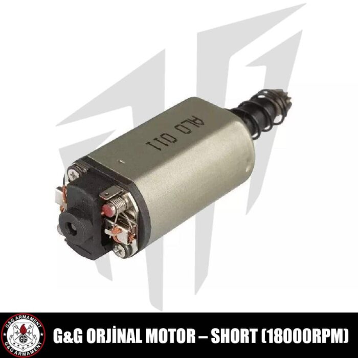 G&G Orjinal Airsoft Motoru – Kısa (18.000 RPM)
