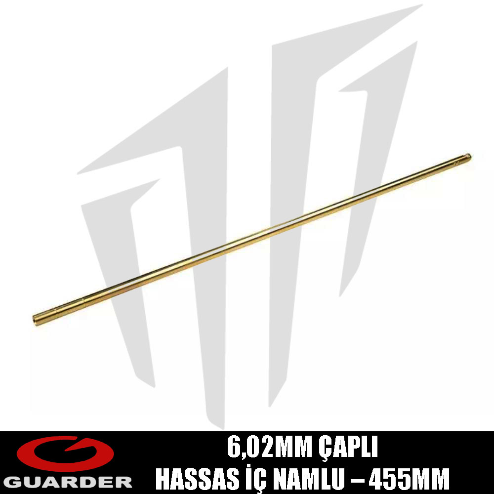 Guarder 6.02mm Çaplı Hassas Airsoft İç Namlu – 455mm