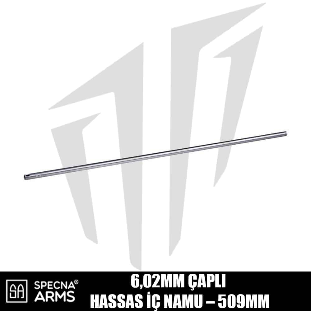 Specna Arms 6,02mm Çaplı Hassas İç Airsoft Namlusu 509mm