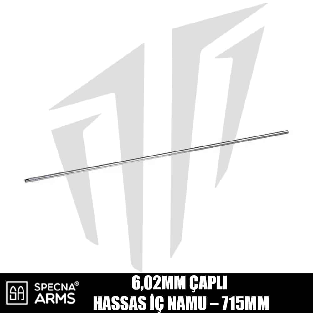 Specna Arms 6,02mm Çaplı Hassas İç Airsoft Namlusu 715mm
