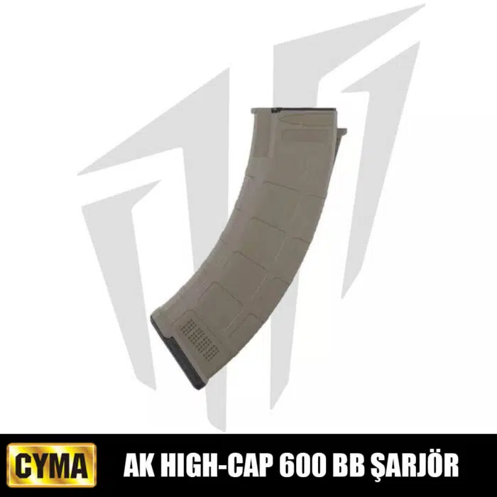 CYMA / AK Hi-Cap 600’lük Airsoft Şarjörü Bronz