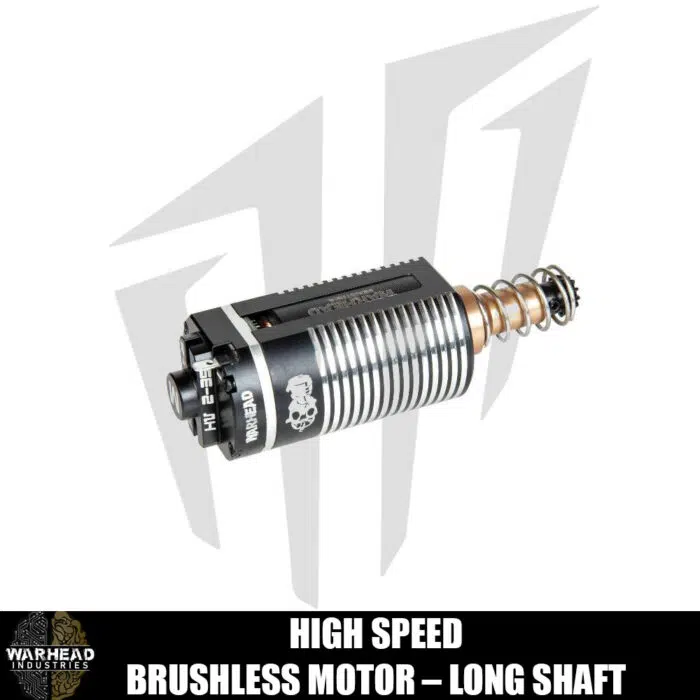 Warhead Yüksek Hızlı Fırçasız Airsoft Motoru – Uzun