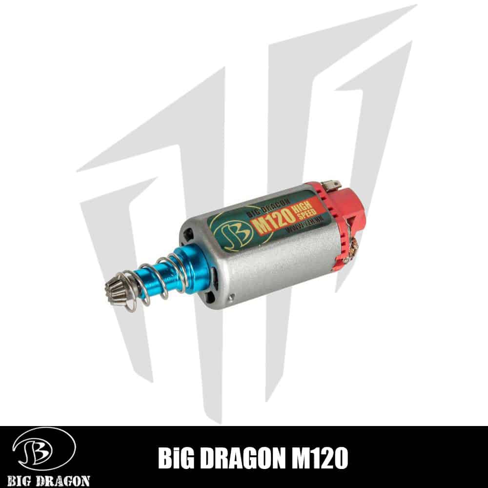 Big Dragon M120 Yüksek Hızlı Airsoft Motoru Uzun