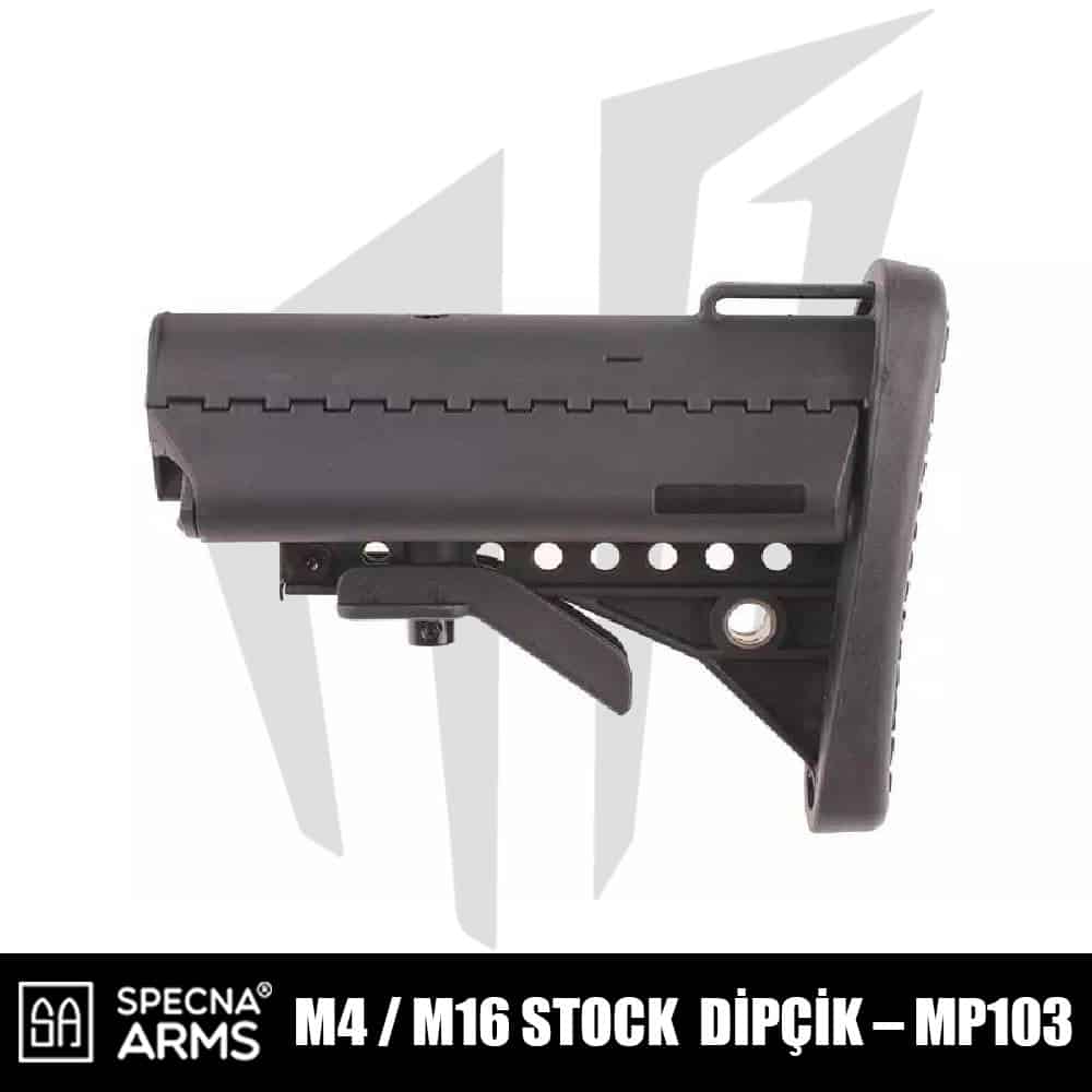 Specna Arms M4/M16 Stock / Dipçik Siyah Specna Arms M4/M16 Stock / Dipçik Siyah