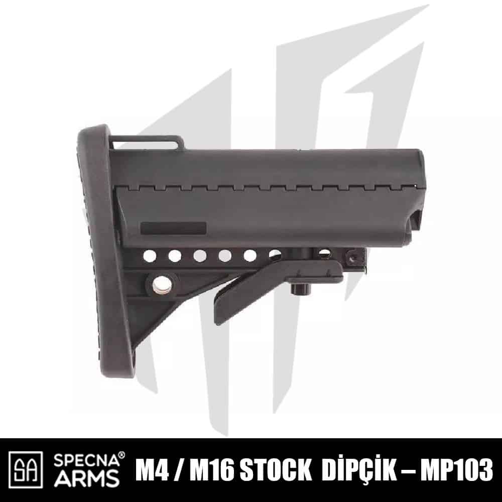 Specna Arms M4/M16 Stock / Dipçik Siyah Specna Arms M4/M16 Stock / Dipçik Siyah