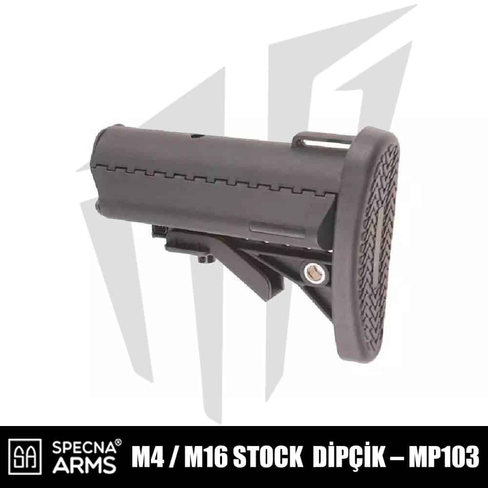 Specna Arms M4/M16 Stock / Dipçik Siyah Specna Arms M4/M16 Stock / Dipçik Siyah