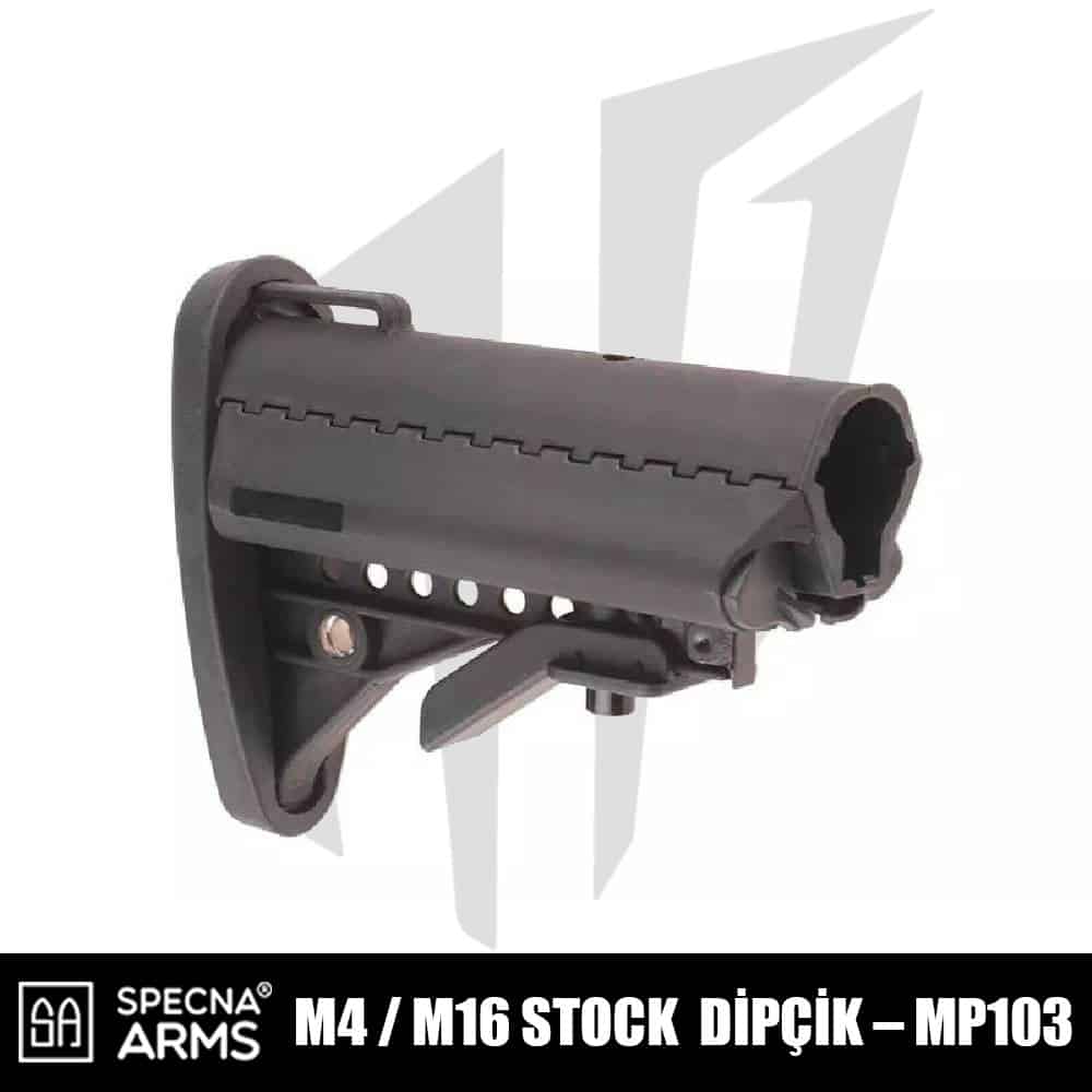 Specna Arms M4/M16 Stock / Dipçik Siyah Specna Arms M4/M16 Stock / Dipçik Siyah