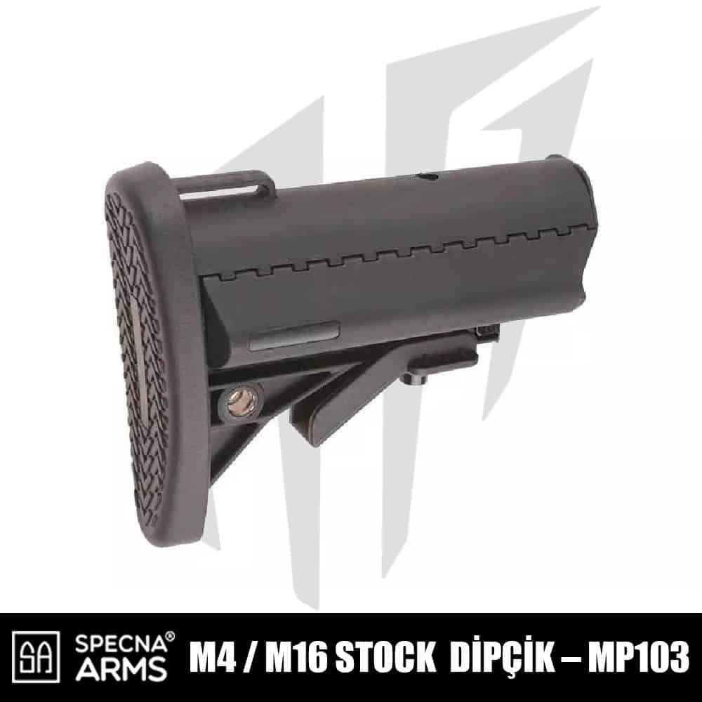 Specna Arms M4/M16 Stock / Dipçik Siyah Specna Arms M4/M16 Stock / Dipçik Siyah