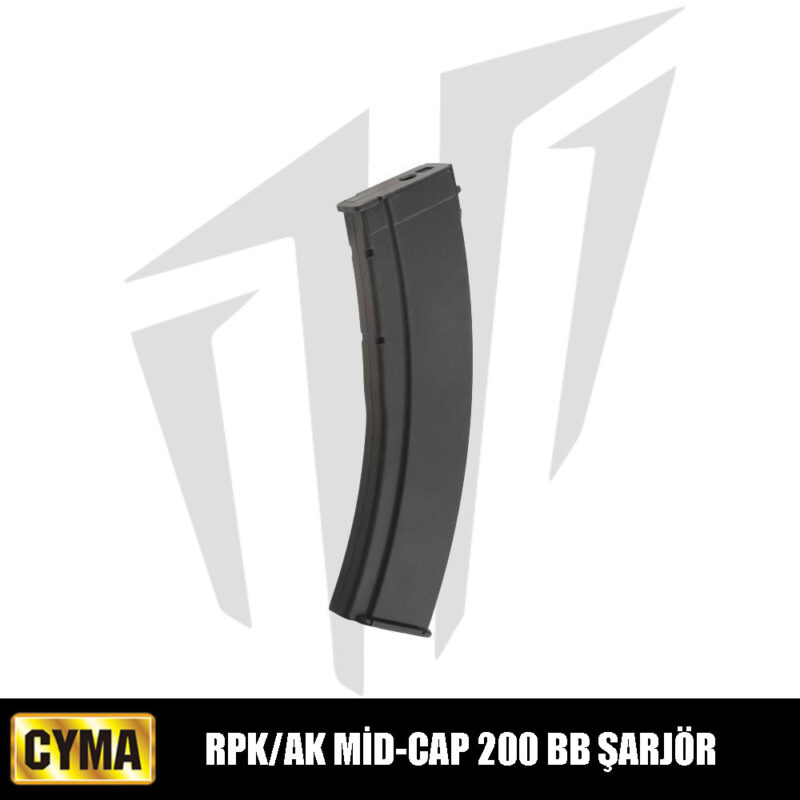 CYMA RPK/AK Mid-Cap 200’lık Airsoft Şarjörü