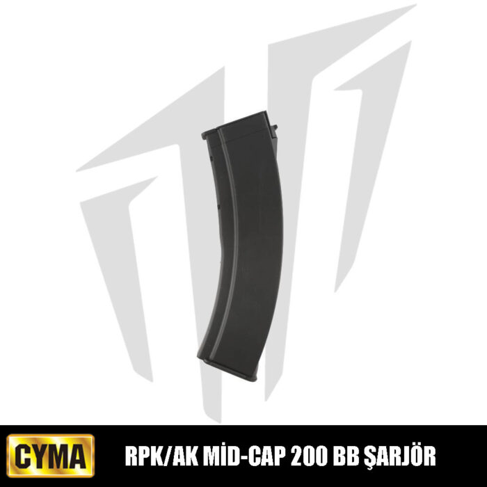 CYMA RPK/AK Mid-Cap 200’lık Airsoft Şarjörü