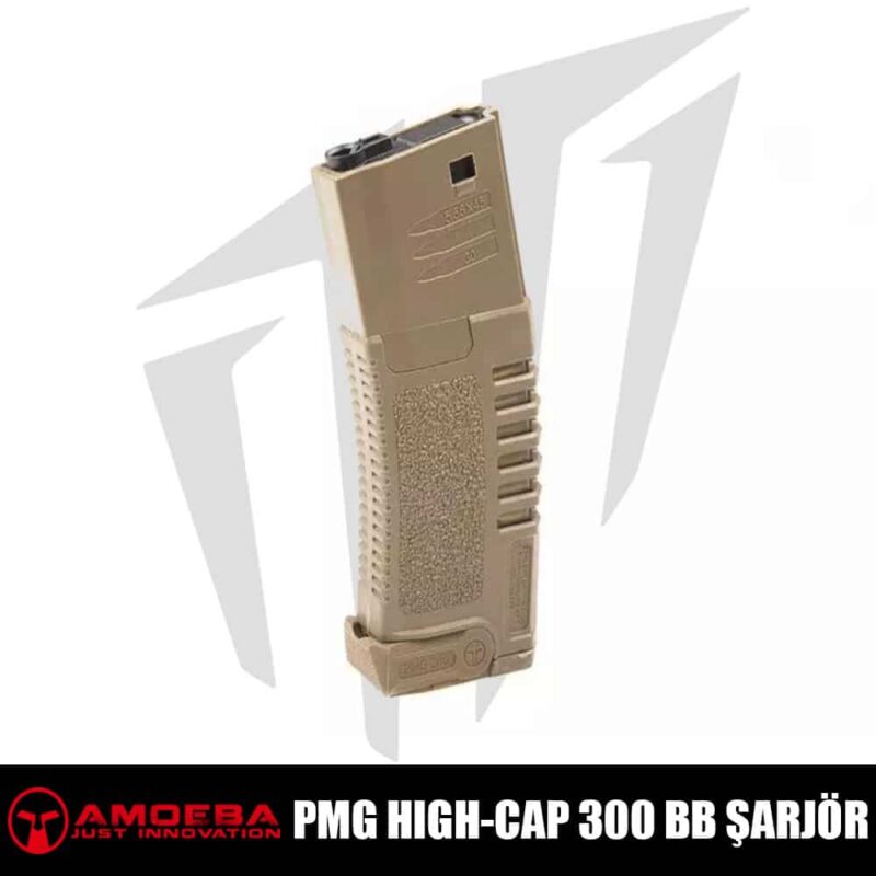 Ares Amoeba PMG Hi-Cap 300’lük Airsoft Şarjörü Bronz