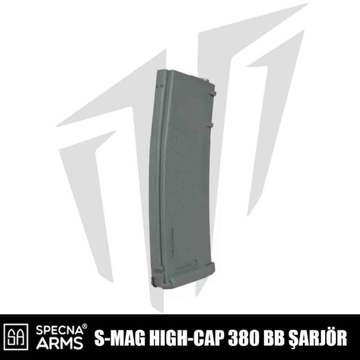 Specna Arms S-Mag Hi-Cap 380’lik Airsoft Şarjörü Gri