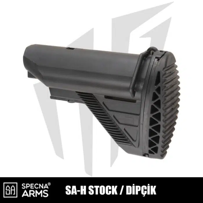 Specna Arms SA-H Stock / Dipçik Siyah