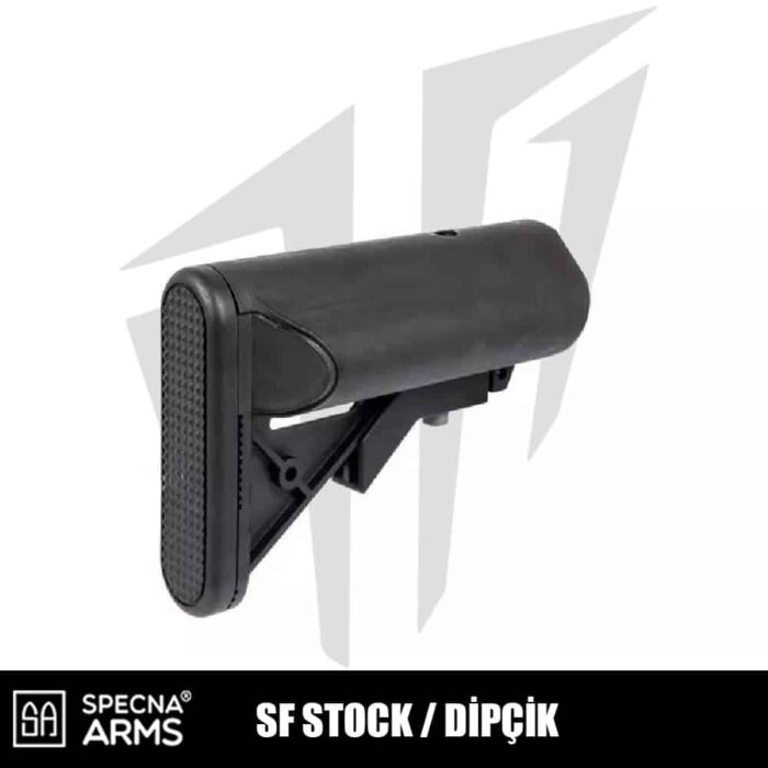 Specna Arms SF Stock / Dipçik Siyah