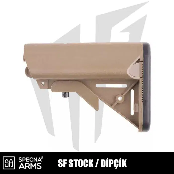 Specna Arms SF Stock / Dipçik Tan