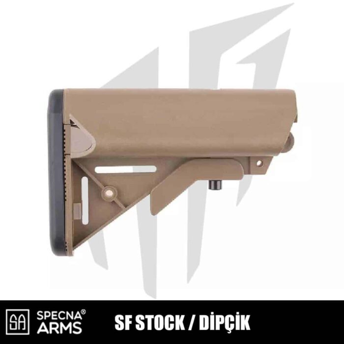 Specna Arms SF Stock / Dipçik Tan