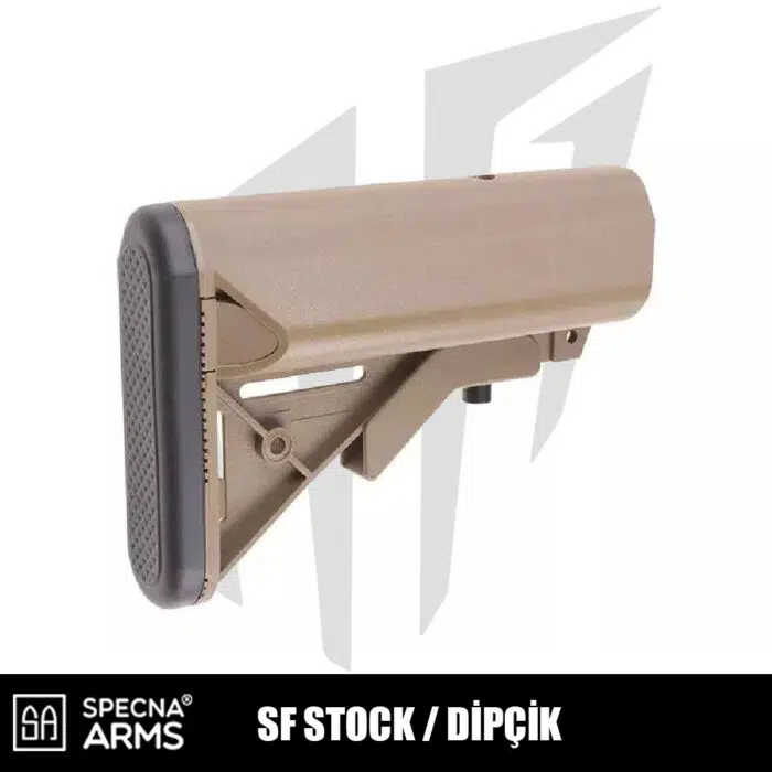 Specna Arms SF Stock / Dipçik Tan