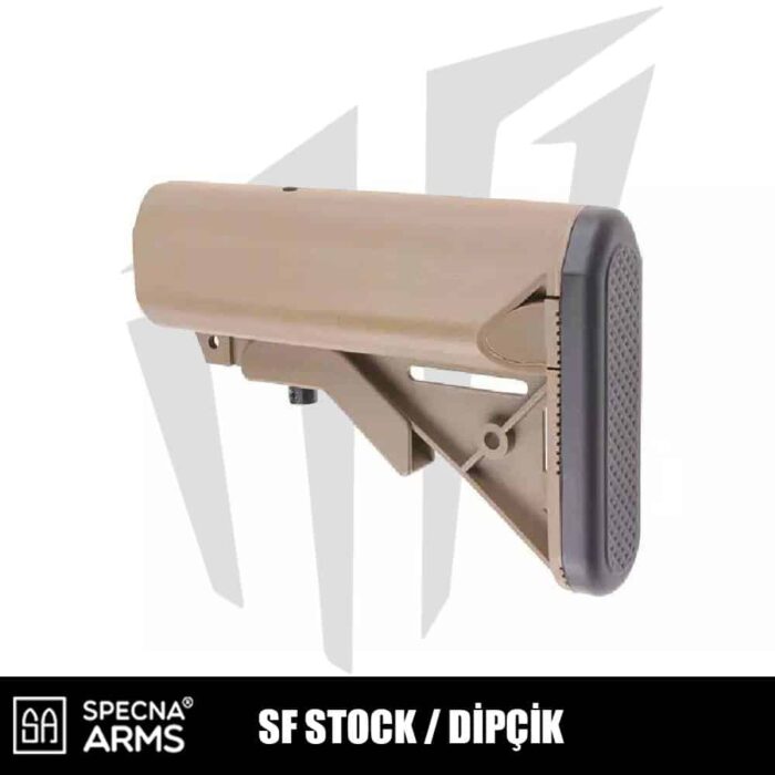 Specna Arms SF Stock / Dipçik Tan