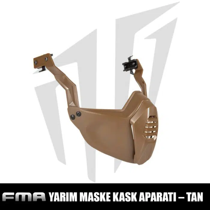 FMA Yarım Maske Kask Aparatı – Tan