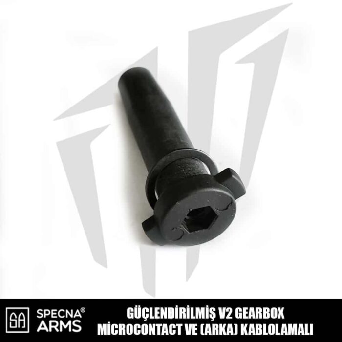 Specna Arms Güçlendirilmiş V2 Gearbox Mikro Anahtar Ve Arka Kablolamalı