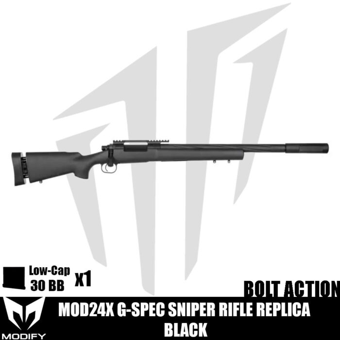 MOD 24X G-Spec Sniper Airsoft Tüfeği – Siyah